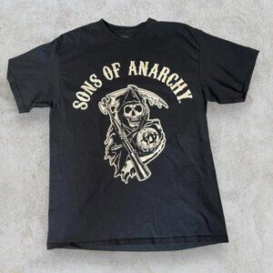 Sons Of Anarchy Black T-Shirt Large